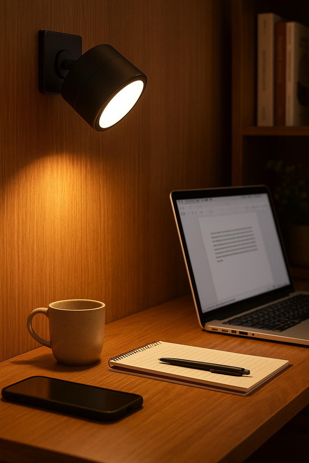 Lámpara LED Portátil 360° con Control Remoto – Ilumina Cada Espacio a Tu Estilo