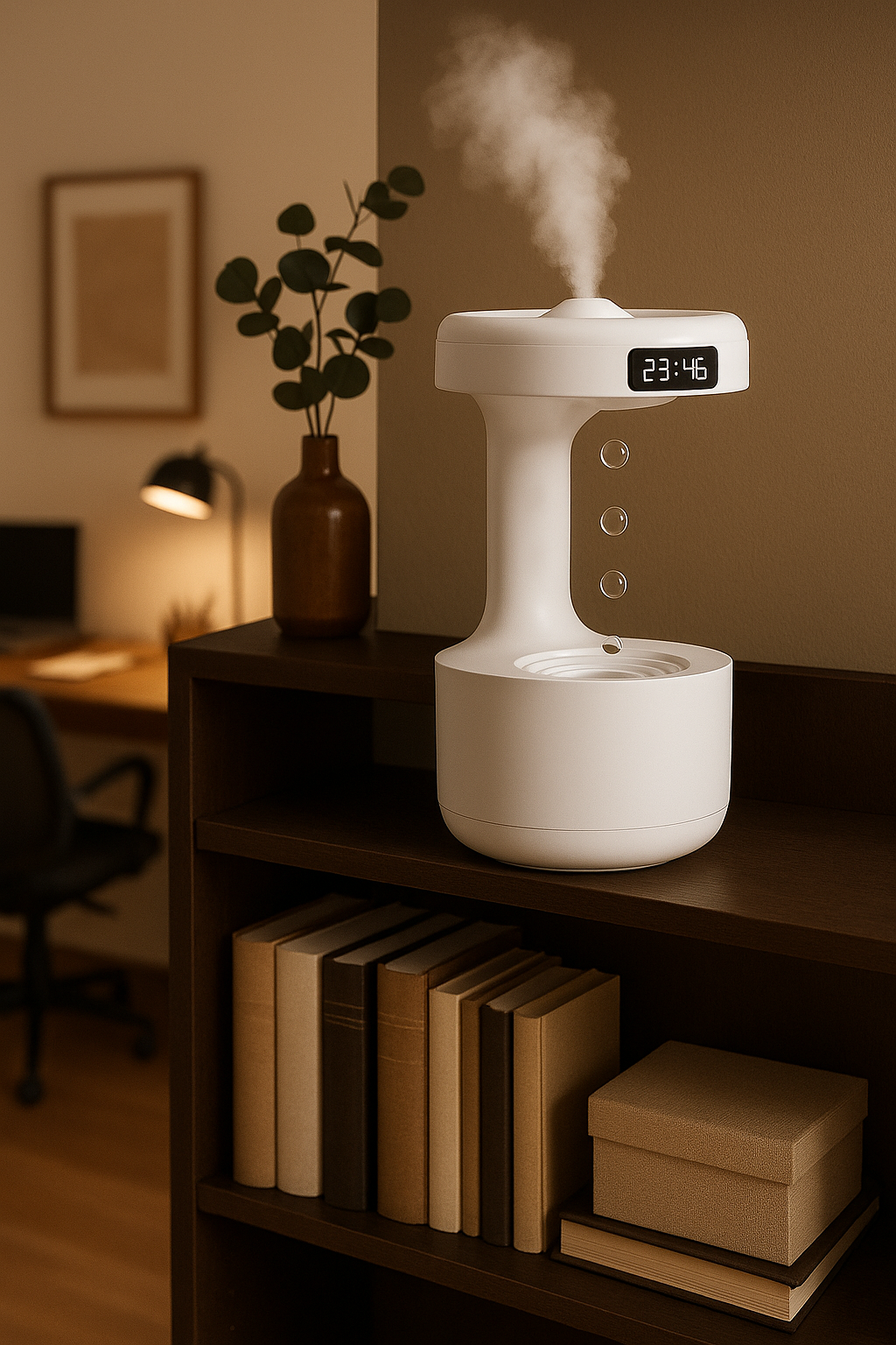 Humidificador Antigravedad con Efecto Flotante – Tecnología Futurista para un Aire Puro y Relajante
